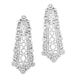 Diamond Set 17 Earrings (Exc. to Precious)